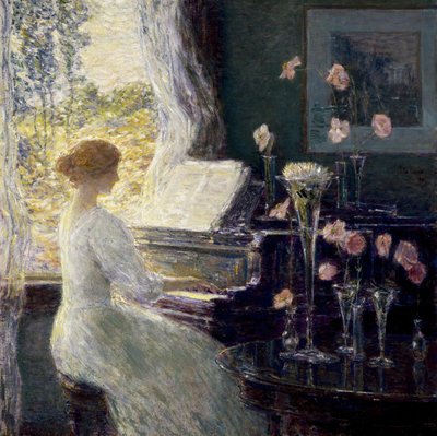 De Sonata door Childe Hassam